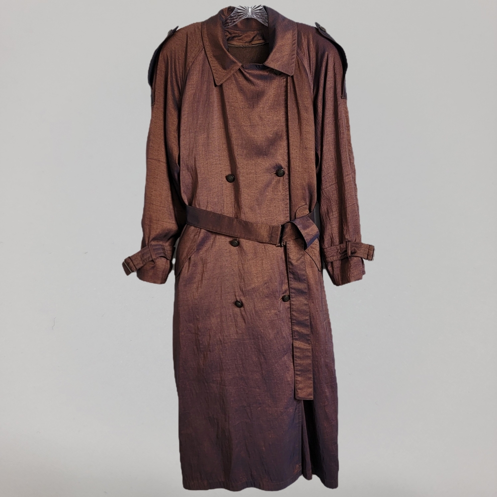 London Fog Brown Trench Coat